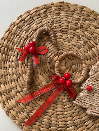 Banana Fibre Candy Stick Set Of 2 DECO TALK