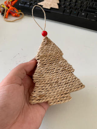 Banana Fibre Christmas Tree Set of 2 DECO TALK