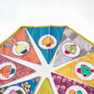 Upcycled Cupcake Banner Bunting Use Me Works