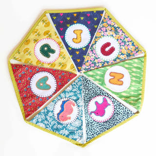 Personalized Name Banner Triangle Flag Use Me Works