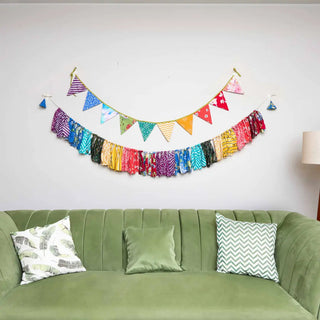 Rainbow Banner Garland Pack Of 2 Use Me Works