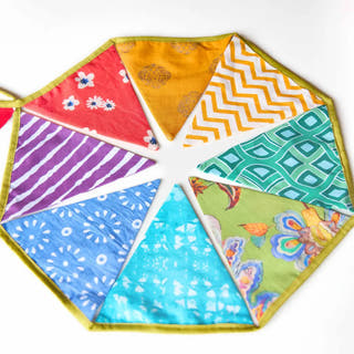 Rainbow Banner Garland Pack Of 2 Use Me Works