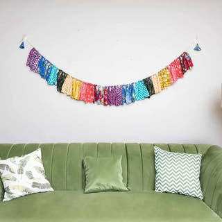 Rainbow Fringe Garland Use Me Works