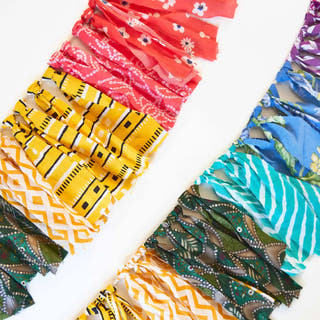 Rainbow Fringe Garland Use Me Works