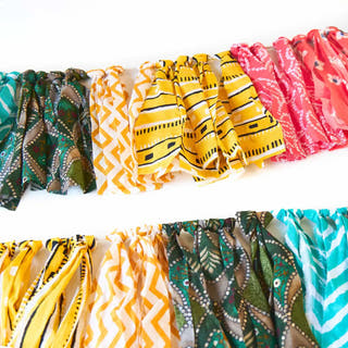 Rainbow Fringe Garland Use Me Works