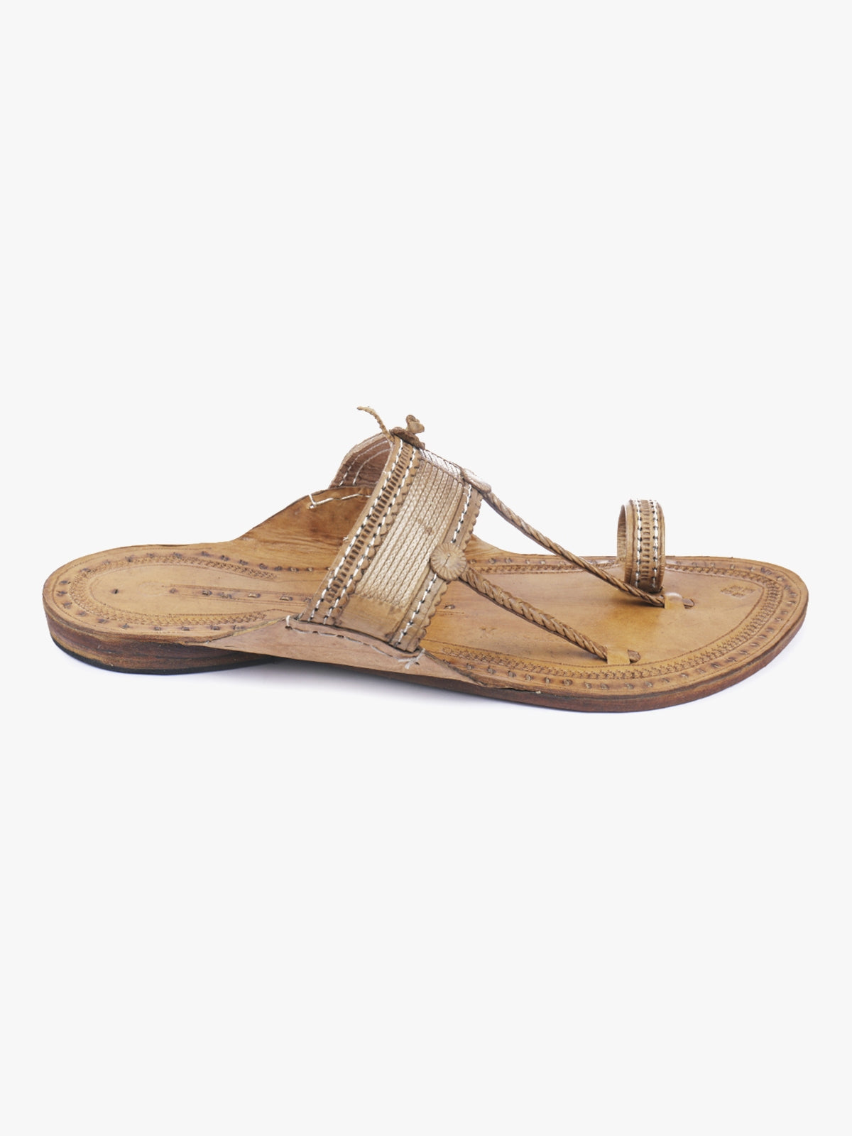 Authentic Kapshi Men Kolhapuri Chappal image 3