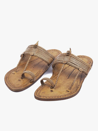 Authentic Kapshi Men Kolhapuri Chappal