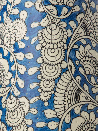 Handcrafted Tholu Bommalata Lotus Lamp