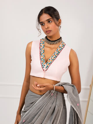 Naksha Handpainted Blouse