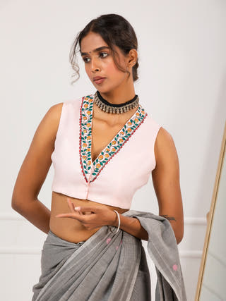 Naksha Handpainted Blouse