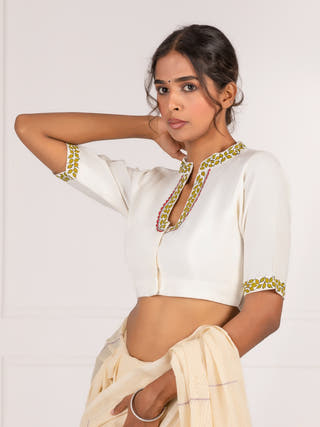 MayurAngan Handpainted Blouse