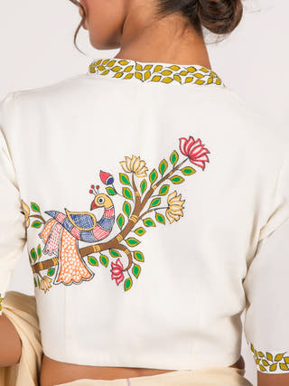 MayurAngan Handpainted Blouse