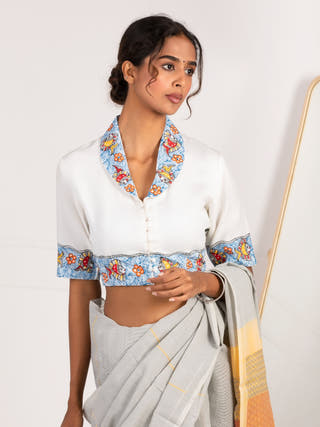 Panihaar Handpainted Blouse