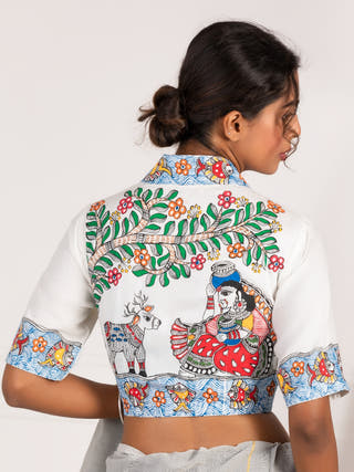 Panihaar Handpainted Blouse