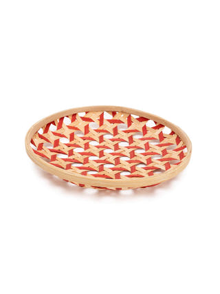 Kivo Handcrafted Bamboo Wall Plate