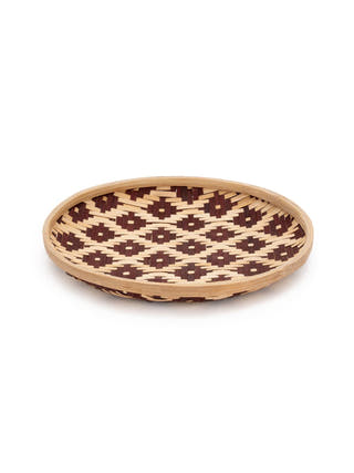 Elda Handcrafted Bamboo Wall Plate