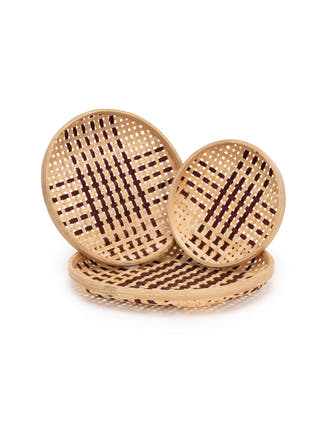 Rilo Handcrafted Bamboo Wall Plate