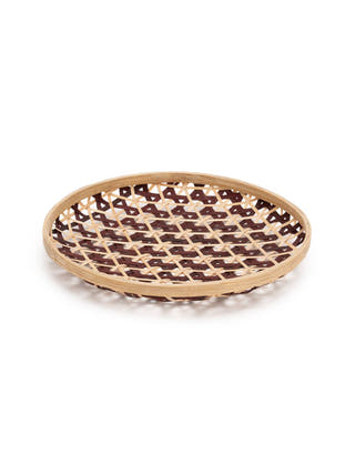 Zira Handcrafted Bamboo Wall Plate