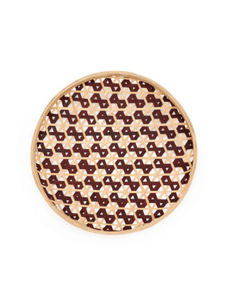 Zira Handcrafted Bamboo Wall Plate