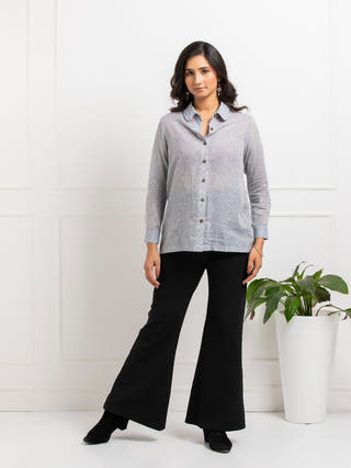 Binodini Hand Woven Cotton Check Shirt