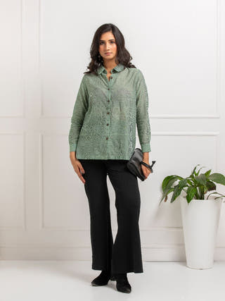 Asha Hand Woven Cotton Check Shirt