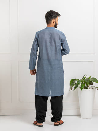 Rahmat Hand Woven Cotton Men's Kurta