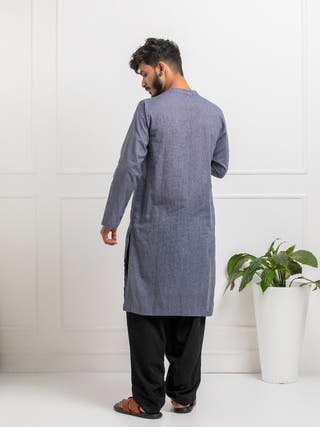 Govinda Hand Woven Cotton Men's Kurta