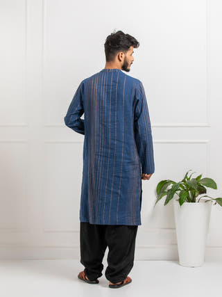 Arjuna Hand Woven Cotton Men's Kurta