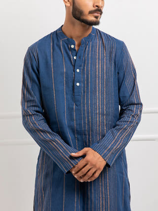 Arjuna Hand Woven Cotton Men's Kurta