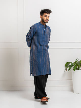 Arjuna Hand Woven Cotton Men's Kurta
