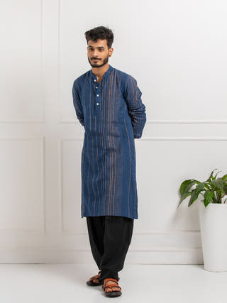 Arjuna Hand Woven Cotton Men's Kurta