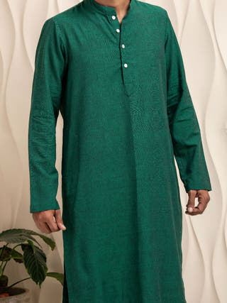 Prakriti Hands Spun Hand Woven Men's Kurta