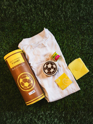 DIY Craft Kit Block Print Your T-Shirt (Football)