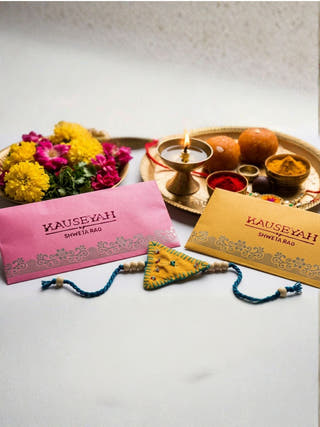 Bandhan Handmade Textile Rakhi