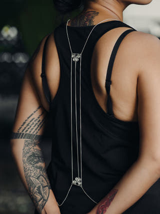 Tarkashi Multi-Way Body Chain Necklace