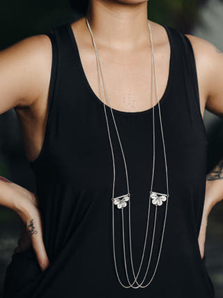 Tarkashi Multi-Way Body Chain Necklace