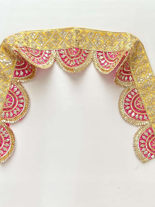 Utsav Festive Gota Bandarwal Toran Little Canvas