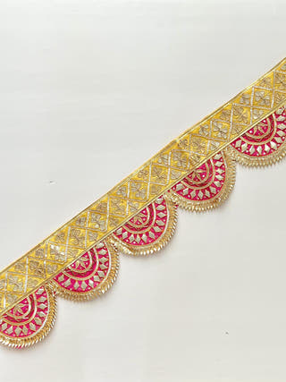 Utsav Festive Gota Bandarwal Toran Little Canvas