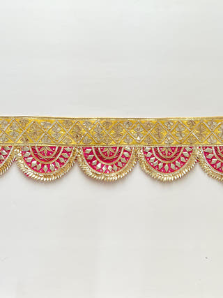 Utsav Festive Gota Bandarwal Toran Little Canvas