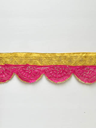 Utsav Festive Gota Bandarwal Toran Little Canvas