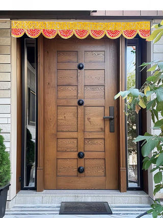 Utsav Festive Gota Bandarwal Toran Little Canvas