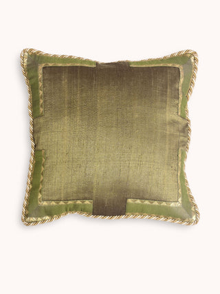 Zareena Handwoven Cushions Green Veaves