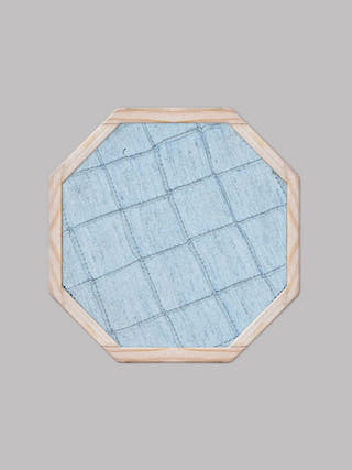 Quellon Handwoven Coasters Set Of 6 Blue Veaves