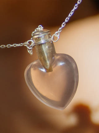 Message In A Bottle Rose Quartz