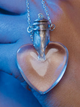 Message In A Bottle Clear Quartz