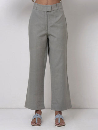 Zaire Handwoven Trousers Grey Veaves