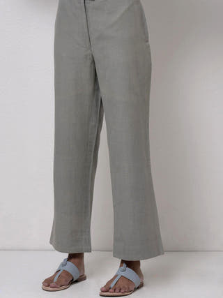 Zaire Handwoven Trousers Grey Veaves