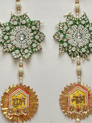 Vaibhav Festive Shubh Labh Door Hangings Little Canvas