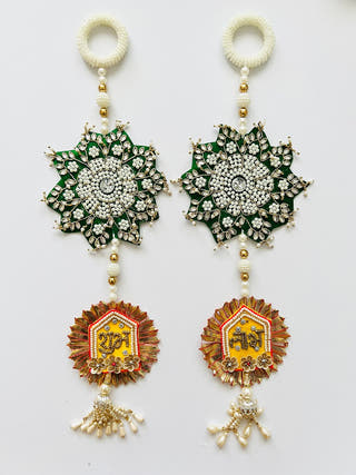 Vaibhav Festive Shubh Labh Door Hangings | Set of 2