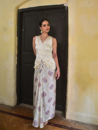 Vani Modal Applique Vest